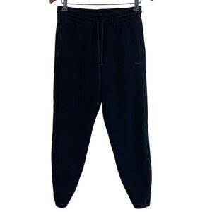Aritzia TNA Sweatfleece Cozy Fleece Boyfriend Fit Jogger Sweatpants Black S